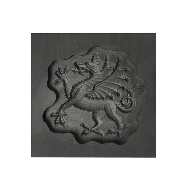 Flourish Dragon 3D Graphite Ingot Mold for Precious Metal Casting