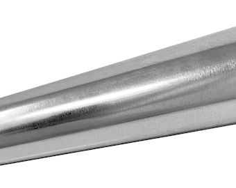 May include: A silver metal ring mandrel, a tapered tool used for shaping and sizing rings.