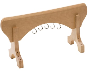 Collapsible Premium Wooden Plier Rack Jewelry Making Tool Bench Storage Organizer - HOL-310.00