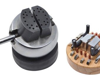 Engraving Block Set with Attachments Jewelry Making Stone Setting Precise Assembly Engraver Vise Tool Kit - HOLD-0054