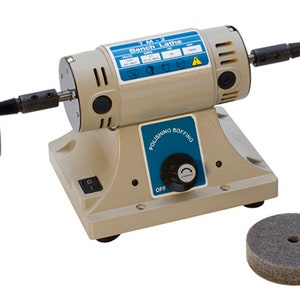 110V Benchtop Polisher Lathe Jewelry Making Metal Polishing Rotary Machine Kit - POL-260.00
