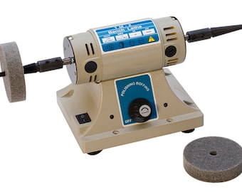 Polerka stołowa 110 V, tokarka, zestaw do polerowania biżuterii, maszyna obrotowa do polerowania metalu - POL-260.00