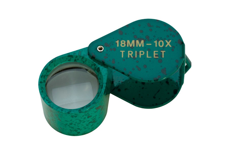 1 10X Aluminum Eye Loupe Jewelry Making Gemstone Inspection Magnifier Tool  ELP-205.10 