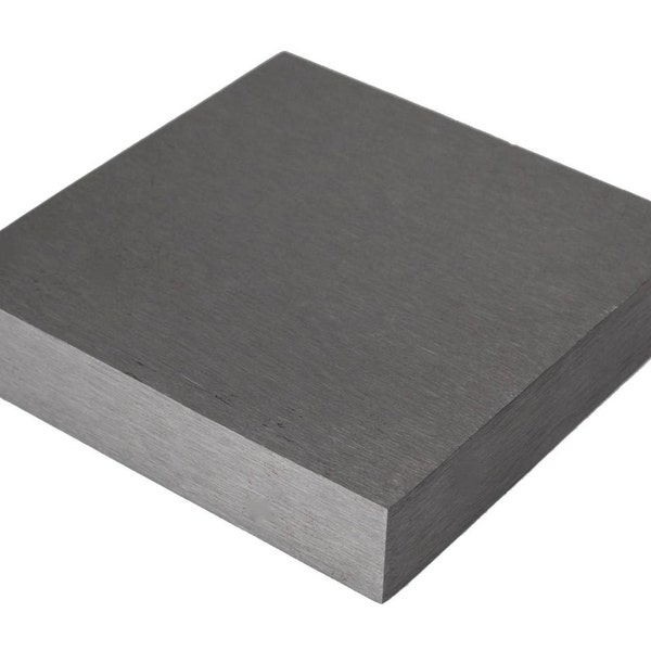 Steel Bench Block Hammer Stamp Jewelry 4" x 4" x 3/4" Jewelry Making Work Surface Hardened Metal Anvil Tool 4" Square 3/4" Thick - FORM-0042