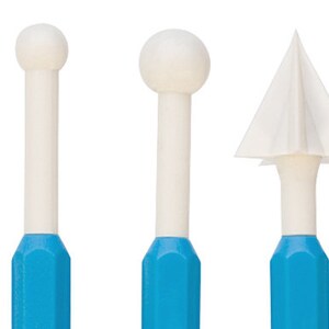 Set of 9 Precious Metal Clay Carving Pro-Design Double-Ended Shapers Jewelry Pattern Making Detailing Tools - CVR-250.00
