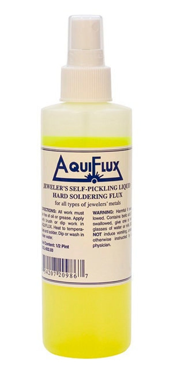 Aquiflux Self Pickling Flux for Precious Metals Gold Silver