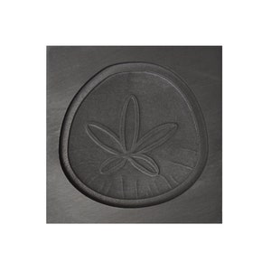 Sand Dollar 3D Graphite Ingot Mold for Precious Metal Casting Gold Silver Copper Aluminum Melting