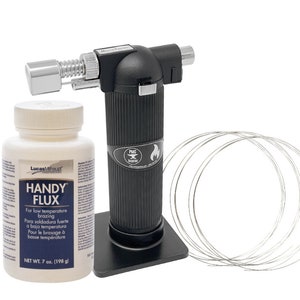 Kit de soudure ultime avec flux, fil à souder en argent et micro-torche de fusion KIT-0295