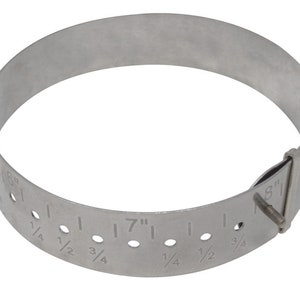 Metal Bracelet Gauge Jewelry Sizing Bracelets Bangles Inches Millimeters Sizer Tool
