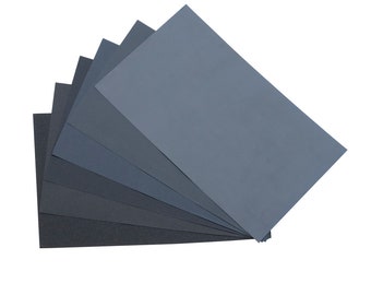 9" x 11" 240 Grit Wet/Dry Sanding Paper - 10 Sheets Jewelry Making Ceramic Glass Stone Metal Finishing Abrasives - ABR-500.15