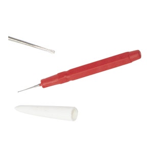 Extra Fine Point Red Dip Oiler Watchmaking Watch Repair Lubricant Tool