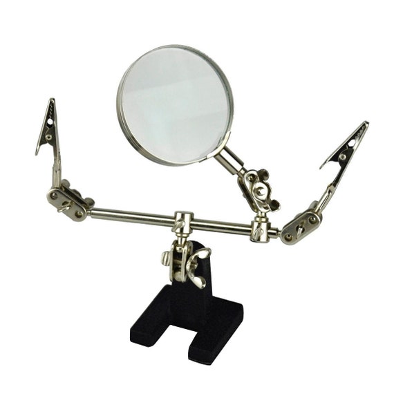 Helping Hand with Magnifier and Soldering Stand
