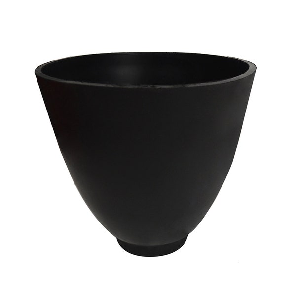 6" Rubber Mixing Bowl for Lost Wax Investment Dental Casting - CAST-0084
