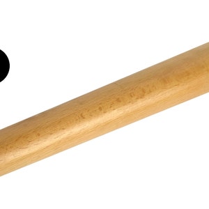Round Solid 15&quot; Wood Bracelet Mandrel Jewelry Forming Tool - FORM-0029