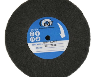 Gesatineerde buff 100 MM x 20 MM grijze ultrafijne korrel sieraden maken metaal schurende roterende polijstmachine - BUF-754.07