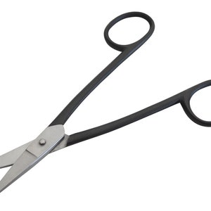7" Economy Shop Shears Straight Blade Jewelry Making Non-Ferrous Metal Solder Cutting Scissors - SHR-0004