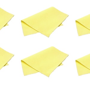 Sunshine Polishing Cloth Kit: 6-Pack - 7-1/2&quot; x 5 KIT-0291