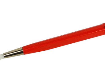 Cepillo de arañazos estilo bolígrafo con cerdas de fibra Herramienta de limpieza de joyas de arcilla de metal precioso - BRUS-0028