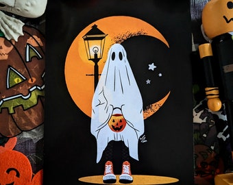 Trick or Treat A5 Print