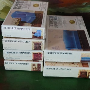 Vintage Old New Stock, The House of Miniatures, sealed boxes, sold individually under variations, 1:12 scale
