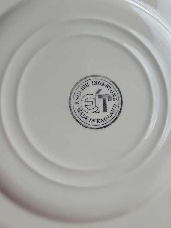 English Ironstone Tableware, Kew Gardens, Blue and White Floral