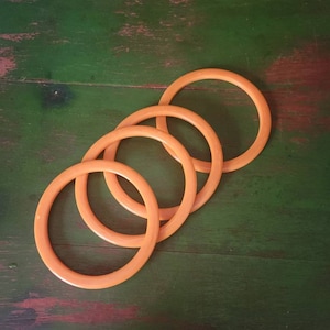 Butterscotch Bakelite Bangles, spacers