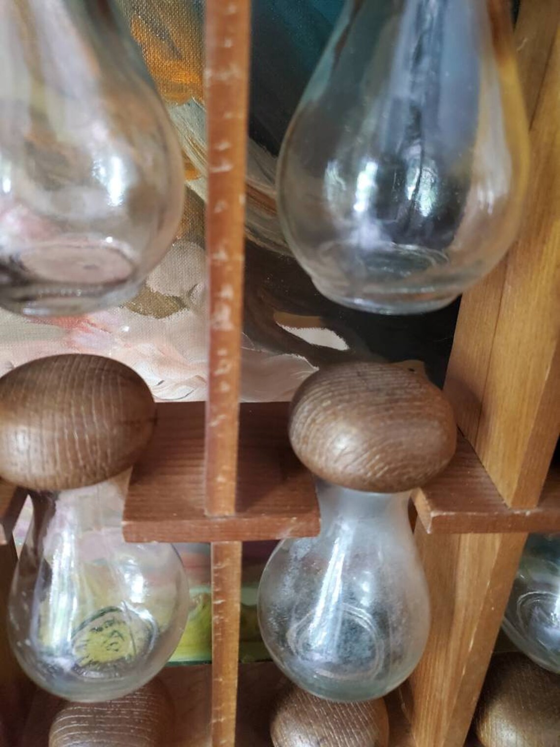 Vintage Goodwood Spice Rack Hanging bottles Mushroom Shape Etsy