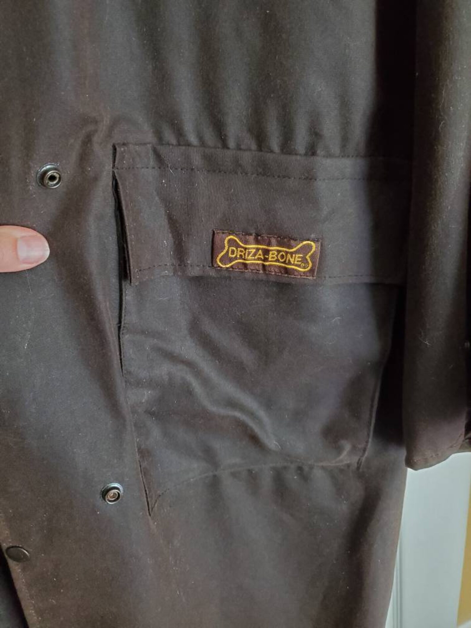 Large Drizabone Duster Coat Oilskin Work Coat Ranch Coat Etsy