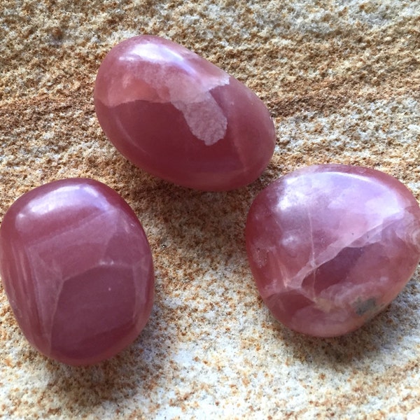 Tumbled Rhodochrosite from Argentina