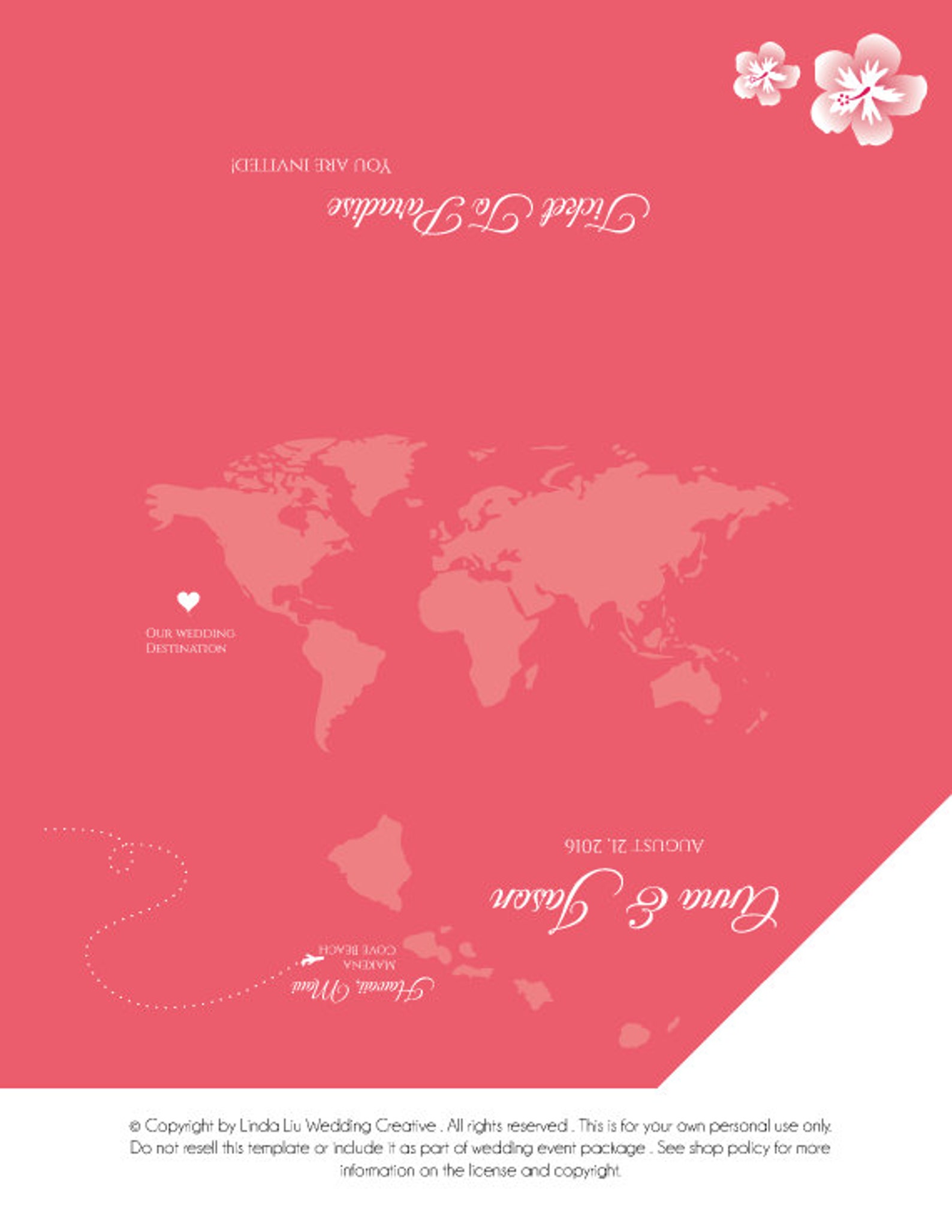 DIY Printable Wedding Boarding Pass Sleeve and 2 x 2 Seal Etsy