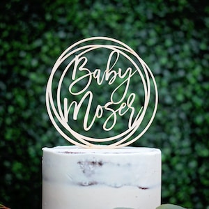 Personalized Birthday Cake Topper, Name Cake Topper, Wood Name Cake Topper, Custom Birthday Topper, Birthday Party Decorations, Personalized