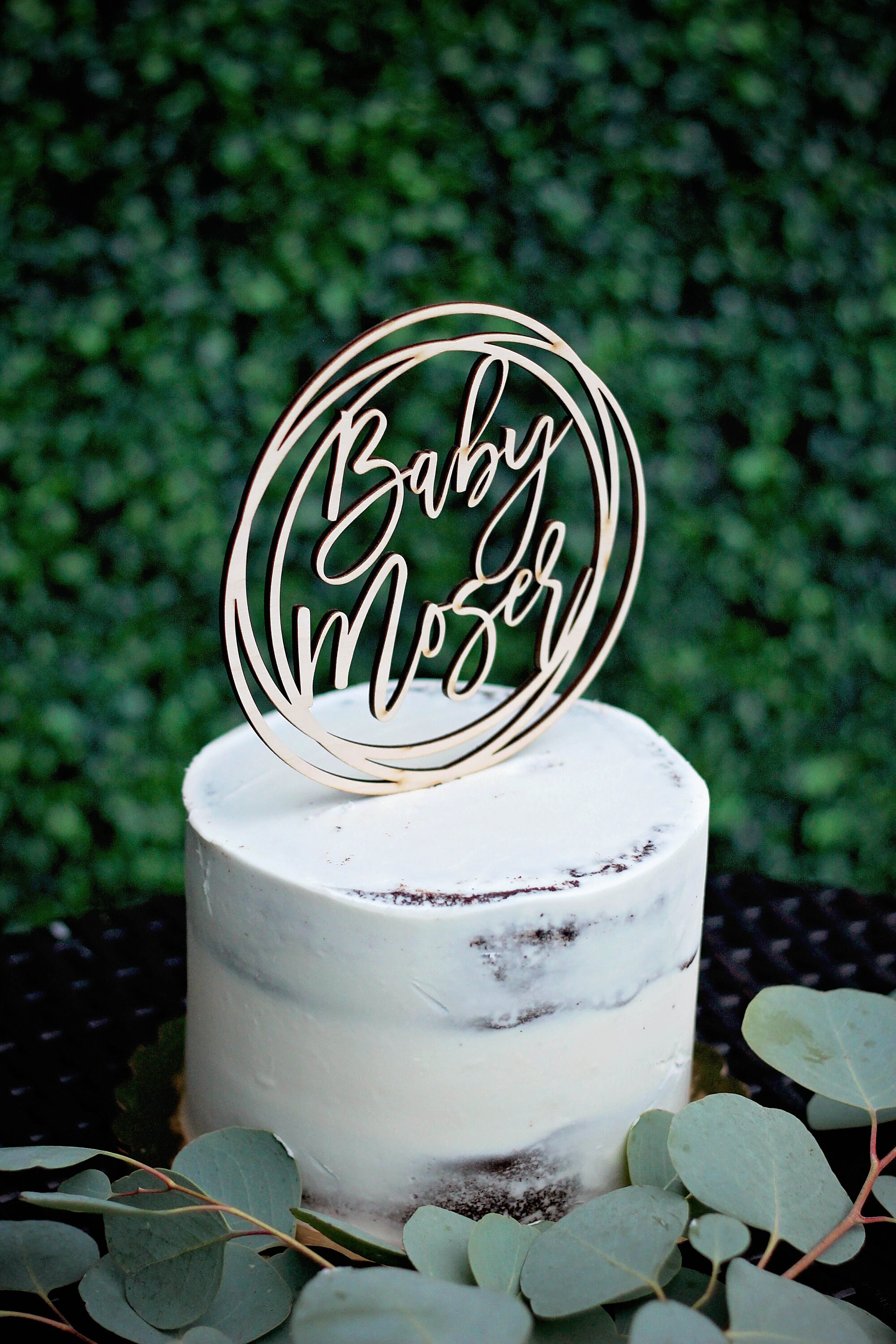 Personalized Baby Shower Cake Topper Baby Name Cake Topper Etsy — free download