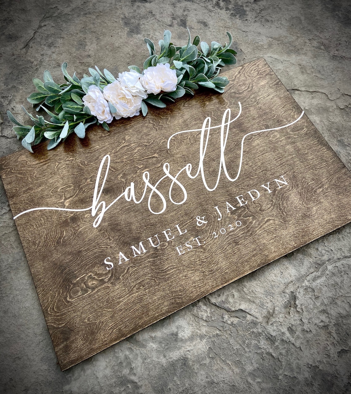 Wood Wedding Sign Wedding Welcome Sign Rustic Wedding Etsy