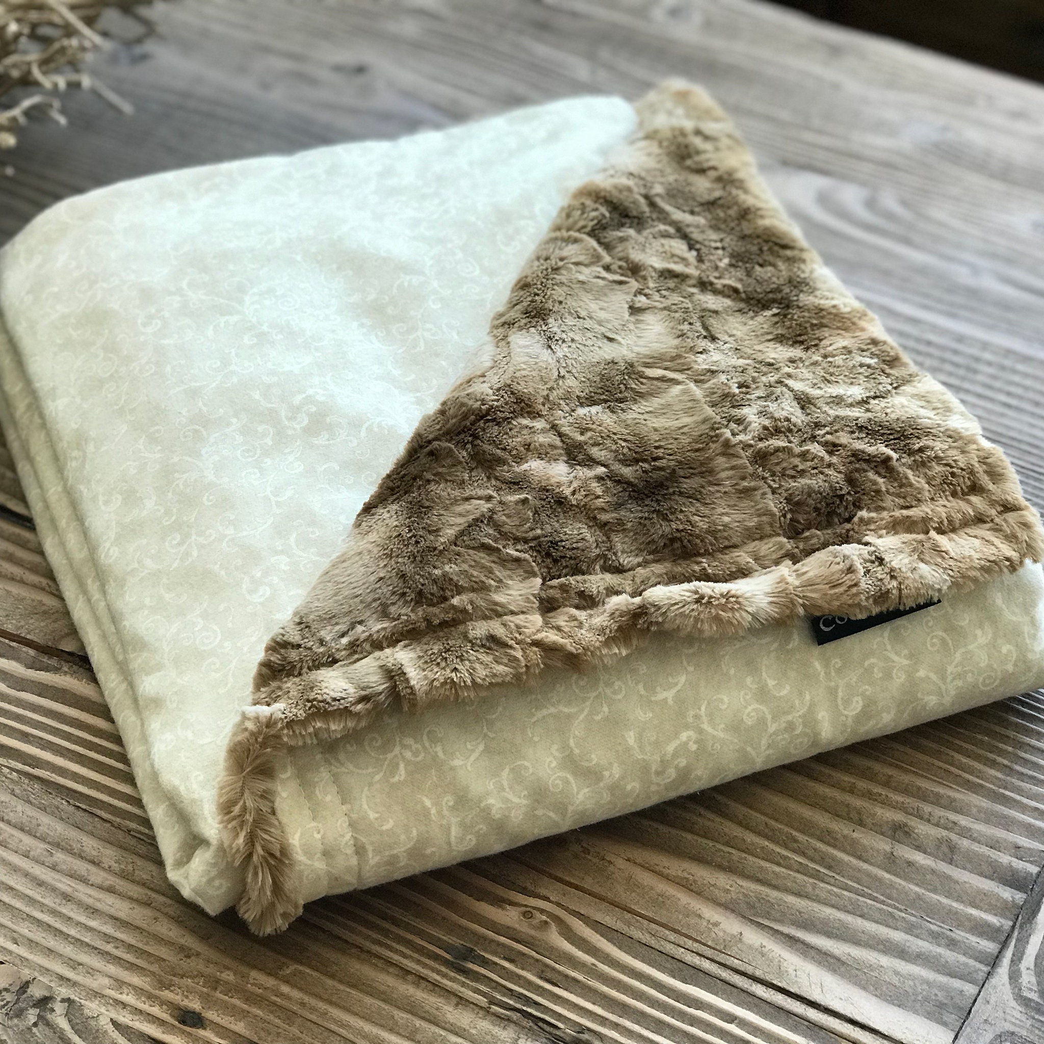 Luxury Weighted Blanket Custom Design Glass Beads Etsy