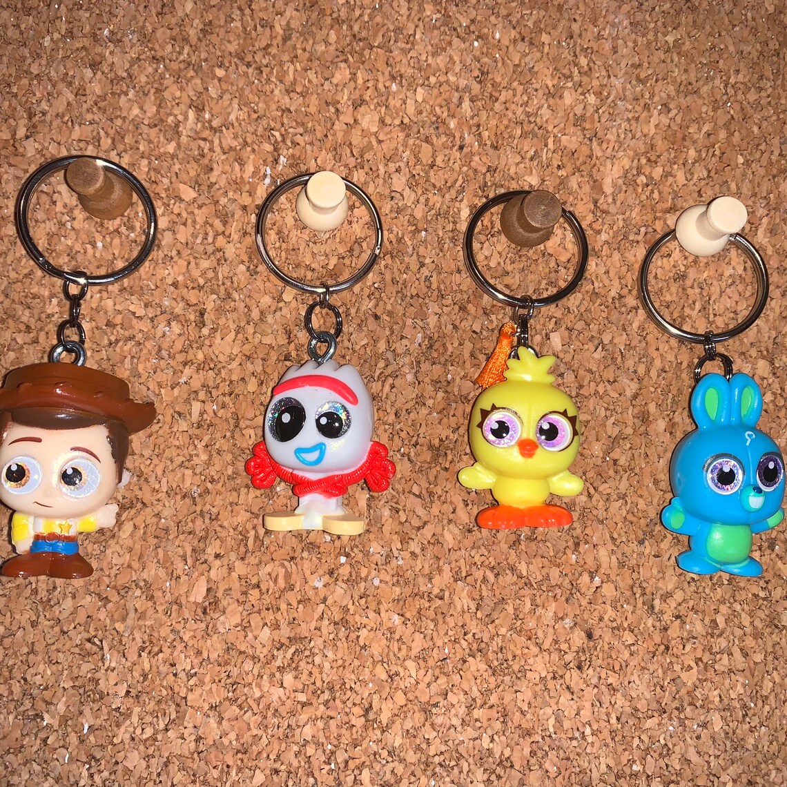 Toy Story 4 Doorables Keychains Etsy