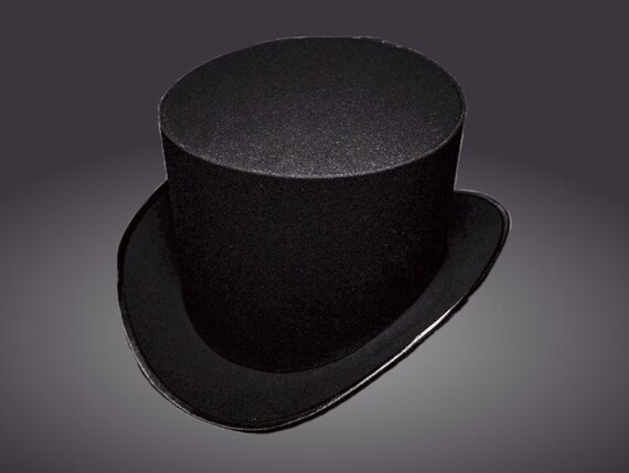 ladies black top hat
