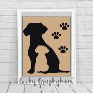 Doggie Love Crochet Graphghan Pattern