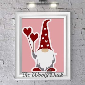 Love Gnome Crochet Graphghan Pattern SC 180x260