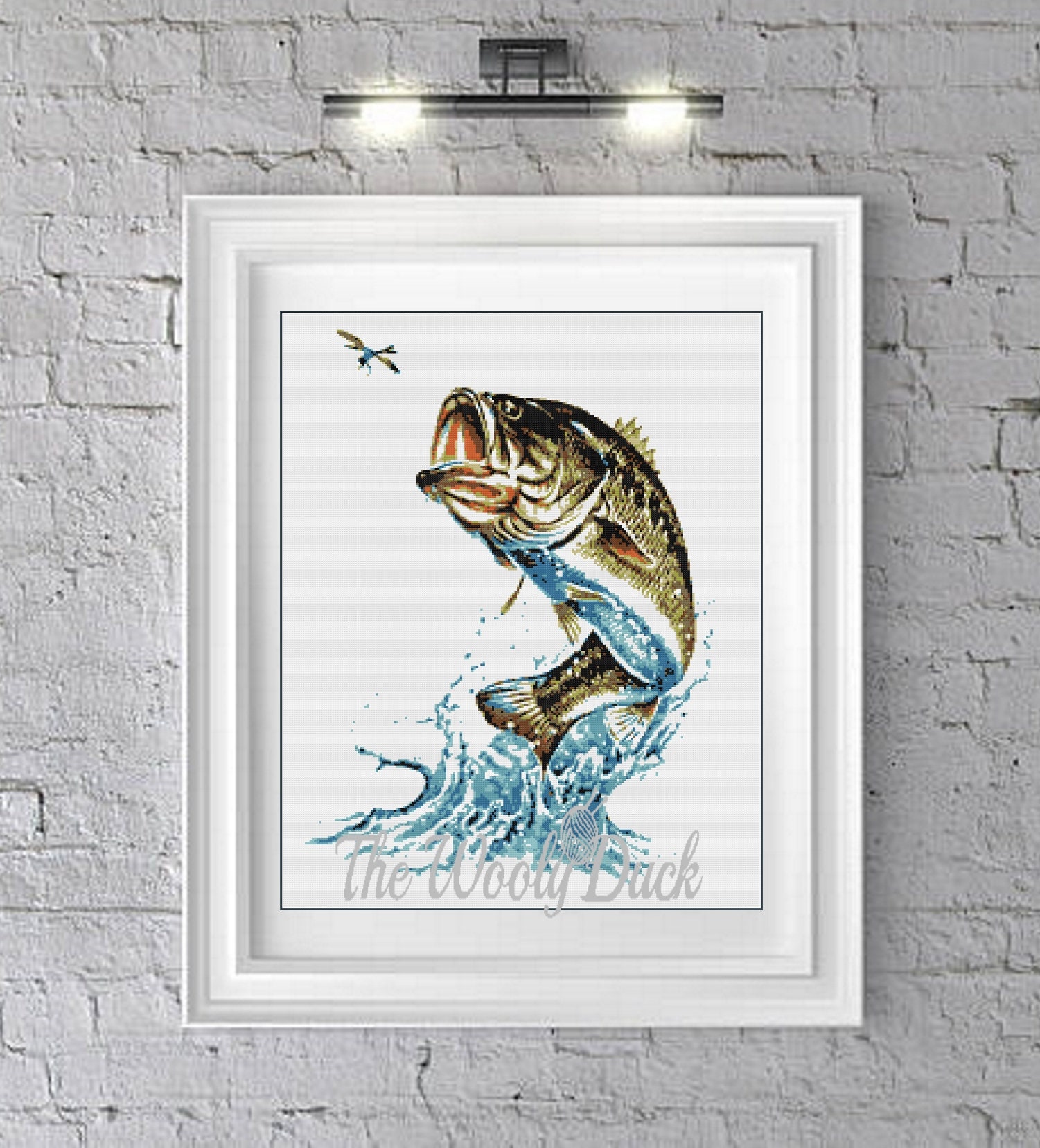 Largemouth Bass Diamond Painting 