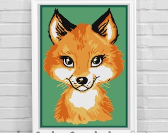 Kawaii Inari Cute Fox Crochet Graphghan Pattern