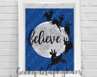 Believe Graphghan Häkelanleitung