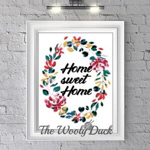 Home Sweet Home Crochet Graphghan Pattern