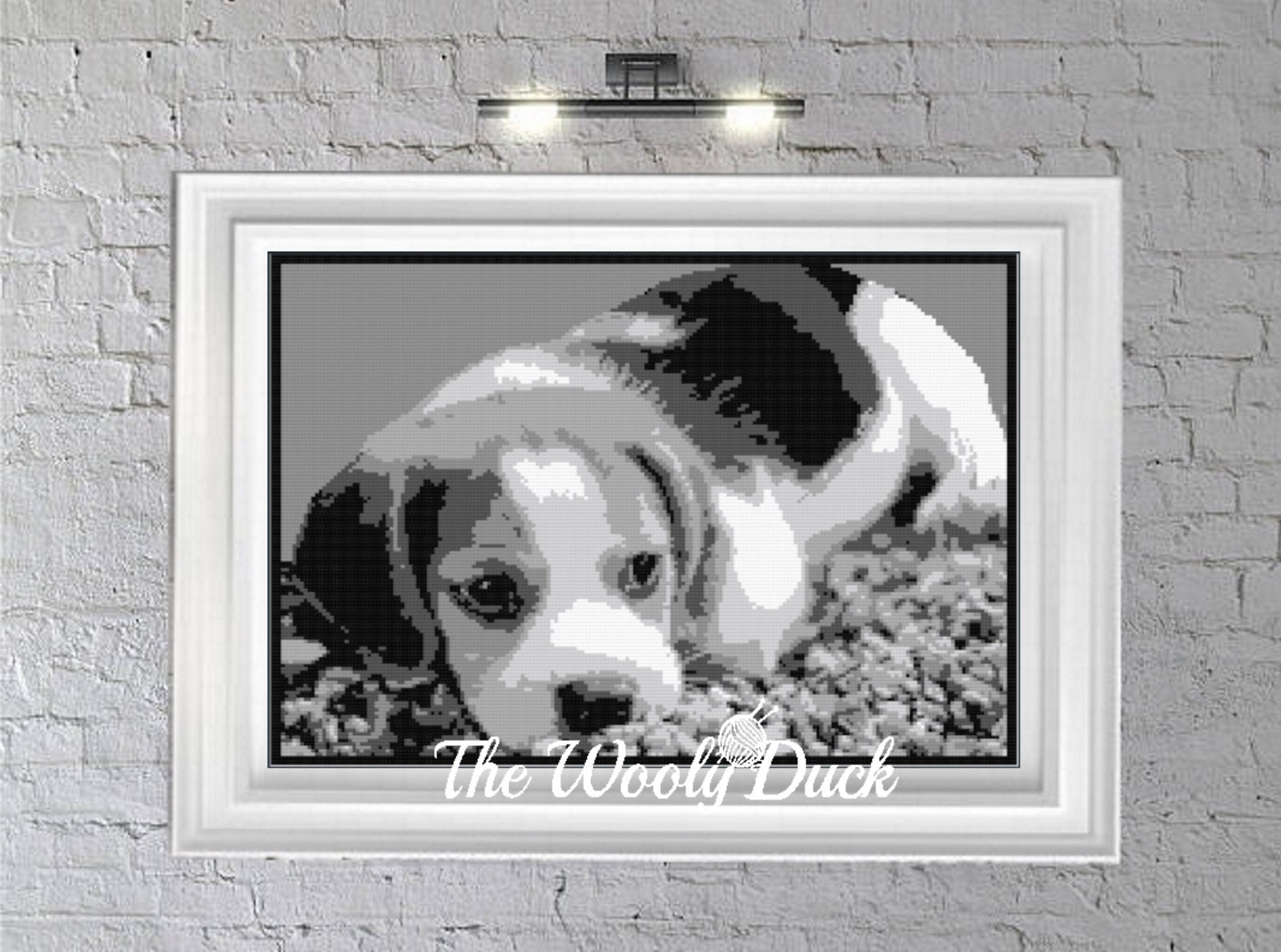  Noche Diamond Painting Kits Cute Beagle on Grass,for