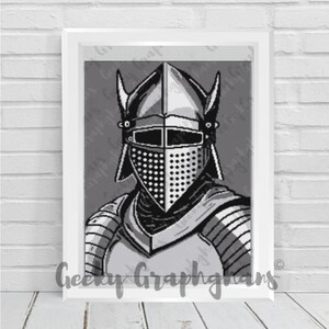 The Knight Crochet Graphghan Pattern
