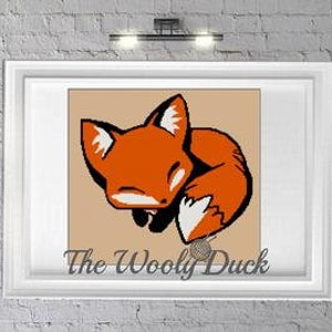 Baby Foxie Crochet Graphghan Pattern