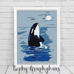 Moonlight Orca Crochet Graphghan Pattern
