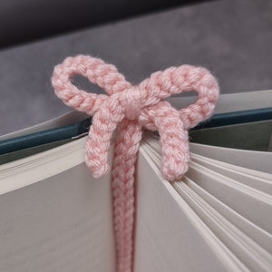 Crochet bookmark | Bow Crochet Bookmarks