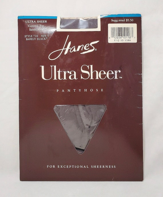 hanes ultra sheer barely there