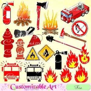 Fire Clipart Fire Clip Art Camp Fire Clipart Fire Truck Fire Digital Clipart Fire Engine Clipart Flame Clipart Cute Clipart Images Graphics