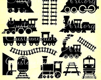 Train Clipart Digital Train Clipart Image Train ChoCho Train Clipart Printable Choo Choo Train Tracks Clipart Railroad Train Station Graphic